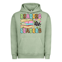 Pigment Oil Green readers are leaders Urban Hoodie - Artiststas