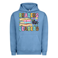 Pigment Pebble Blue readers are leaders Urban Hoodie - Artiststas