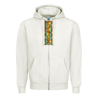 Oatmeal Heather pumpkin fall Zipper Hoodie - BundleAndBundleShop
