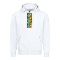 White pumpkin fall Zipper Hoodie - BundleAndBundleShop