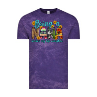 Cloud Purple being a nana makes my life complete Vintage Tee - Zillion Design Studio