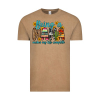 Vintage Coffee being a nana makes my life complete Vintage Tee - Zillion Design Studio
