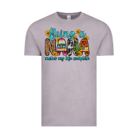 Vintage Zinc being a nana makes my life complete Vintage Tee - Zillion Design Studio