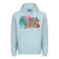 Blue Mist if you aint crockin you aint rockin Premium Hoodie - MaliasSmallBusiness