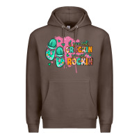 Coffee if you aint crockin you aint rockin Premium Hoodie - MaliasSmallBusiness