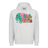 Dove Grey if you aint crockin you aint rockin Premium Hoodie - MaliasSmallBusiness