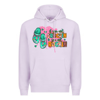 Lilac if you aint crockin you aint rockin Premium Hoodie - MaliasSmallBusiness