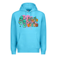 Ocean Blue if you aint crockin you aint rockin Premium Hoodie - MaliasSmallBusiness