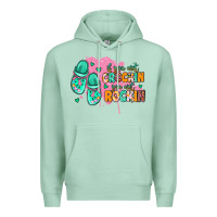 Seafoam if you aint crockin you aint rockin Premium Hoodie - MaliasSmallBusiness