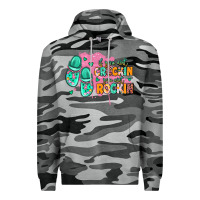 Slate Camo if you aint crockin you aint rockin Premium Hoodie - MaliasSmallBusiness