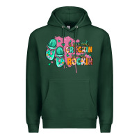 Sports Green if you aint crockin you aint rockin Premium Hoodie - MaliasSmallBusiness