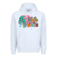 White if you aint crockin you aint rockin Premium Hoodie - MaliasSmallBusiness