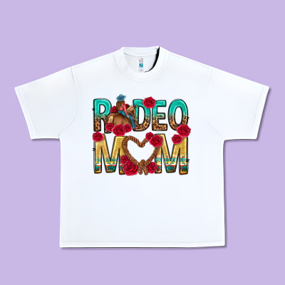 Rodeo Mom Mothers Day Urban Heavy Tee Designed By Texasbilliewilder