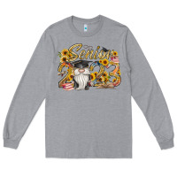 Heather Grey senior 2023 Long Sleeve Tee - RacoonDesign