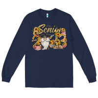 Navy senior 2023 Long Sleeve Tee - RacoonDesign