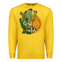 Lemon cactus go sit on a cactus Premium Sweatshirt - Jasminsmagicworld