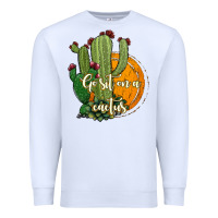 White cactus go sit on a cactus Premium Sweatshirt - Jasminsmagicworld