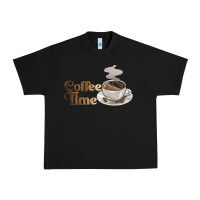 Black coffee time Urban Heavy Tee - BarkalooDesign