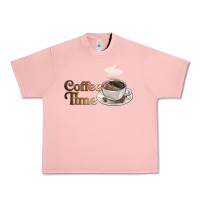 Salmon coffee time Urban Heavy Tee - BarkalooDesign