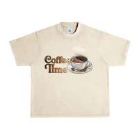 Sandshell coffee time Urban Heavy Tee - BarkalooDesign
