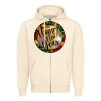 Sandshell christmas happy new year Zipper Hoodie - Artiststas