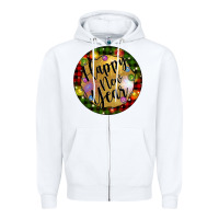 Christmas Happy New Year Zipper Hoodie | Teevron