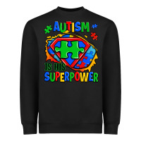 Black autism is his superpower ripped Heavyweight Sweatshirt - Zillion Design Studio