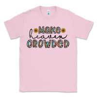 Bubblegum Pink make heaven crowded Classic Tee - CowhideDigitalArt