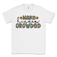 White make heaven crowded Classic Tee - CowhideDigitalArt