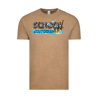 Vintage Coffee school custodian Vintage Tee - texasbilliewilder