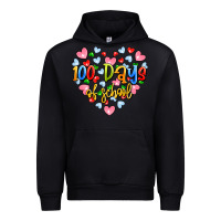 Black 100 days of school Urban Hoodie - Artiststas