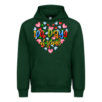 Forest Green 100 days of school Urban Hoodie - Artiststas