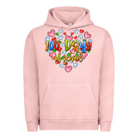 Pigment Salmon 100 days of school Urban Hoodie - Artiststas