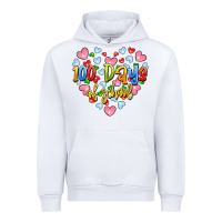 White 100 days of school Urban Hoodie - Artiststas