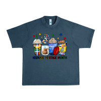 Midnight Navy hispanic heritage month coffee cups Urban Heavy Tee - Zillion Design Studio