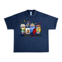 Navy hispanic heritage month coffee cups Urban Heavy Tee - Zillion Design Studio