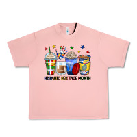 Salmon hispanic heritage month coffee cups Urban Heavy Tee - Zillion Design Studio