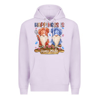 Lilac happiness is homemade Premium Hoodie - MaliasSmallBusiness