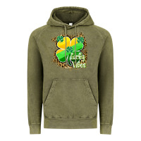 Vintage Olive lucky vibes Vintage Hoodie - RanaPortraitStore