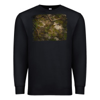 Black green hunter camouflage pattern brushstroke Premium Sweatshirt - Jasminsmagicworld