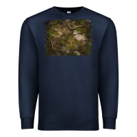 Navy green hunter camouflage pattern brushstroke Premium Sweatshirt - Jasminsmagicworld
