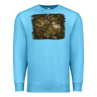 Ocean Blue green hunter camouflage pattern brushstroke Premium Sweatshirt - Jasminsmagicworld