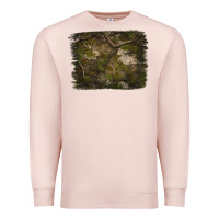 Pale Pink green hunter camouflage pattern brushstroke Premium Sweatshirt - Jasminsmagicworld