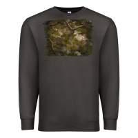 Smoke green hunter camouflage pattern brushstroke Premium Sweatshirt - Jasminsmagicworld