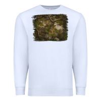 White green hunter camouflage pattern brushstroke Premium Sweatshirt - Jasminsmagicworld