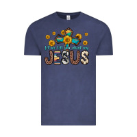 Vintage Denim let me tell you about my jesus Vintage Tee - Zillion Design Studio