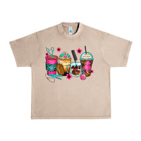 French Oak hairstylist coffee cups Urban Heavy Tee - Zillion Design Studio