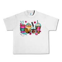 Lunar Rock hairstylist coffee cups Urban Heavy Tee - Zillion Design Studio