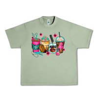 Oil Green hairstylist coffee cups Urban Heavy Tee - Zillion Design Studio