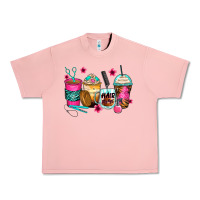 Salmon hairstylist coffee cups Urban Heavy Tee - Zillion Design Studio